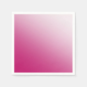 Hot Pink Gradient Napkins