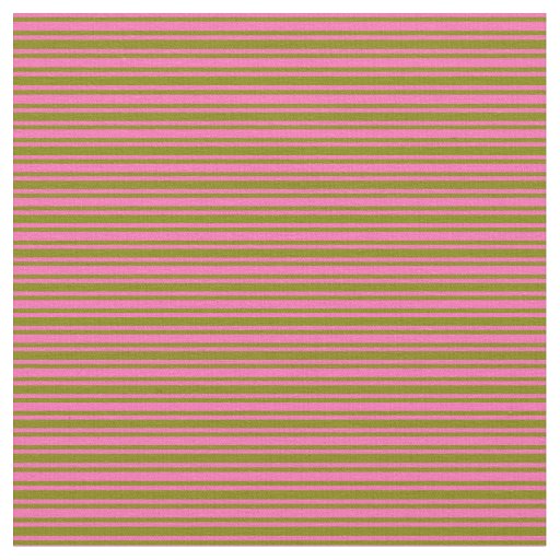 Hot Pink & Green Lines/Stripes Pattern Fabric
