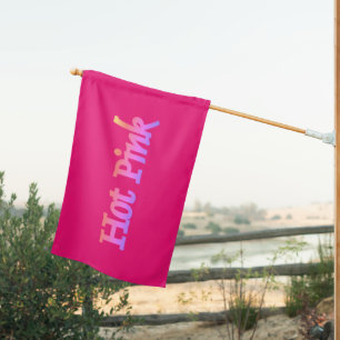 Hot Pink house flag