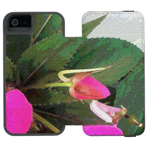 Hot Pink iPhone SE/5/5s Wallet Case