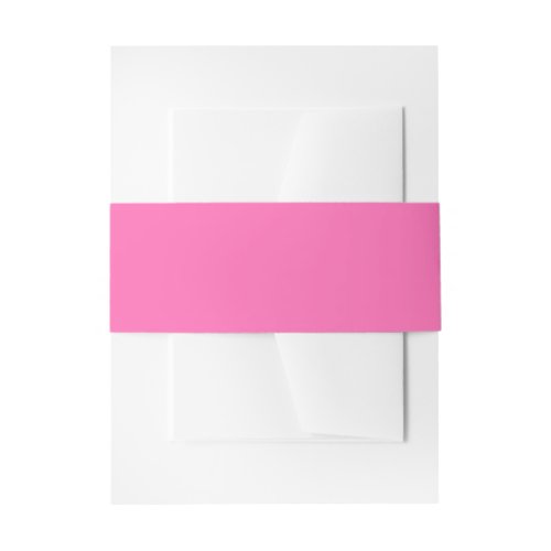 Hot Pink Invitation Belly Band