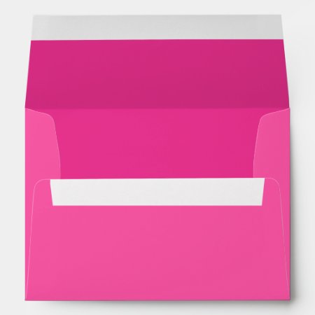 Hot Pink Invitation / Greeting Card Envelope