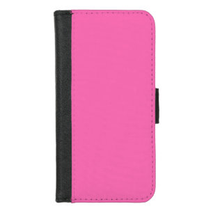 Hot Pink iPhone 8/7 Wallet Case