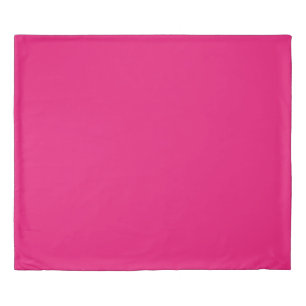 Hot Pink king duvet cover