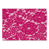Hot pink lacy (Front Horizontal)