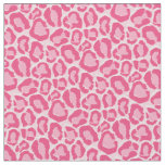 Hot Pink Leopard Animal Print Fabric