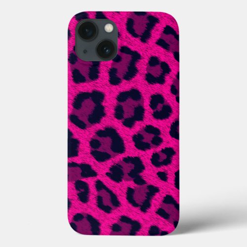 Hot Pink Leopard Print iPad Air Case