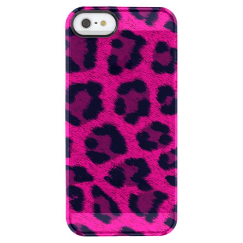 Hot Pink Leopard Print Phone Case