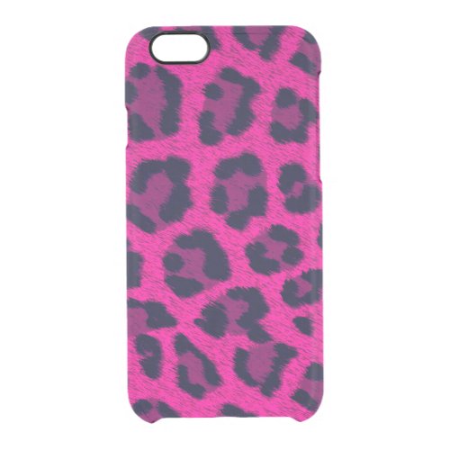 Hot Pink Leopard Print Phone Case