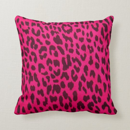 pink leopard pillow pet