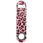 Hot Pink Leopard Print Speed Bottle Opener