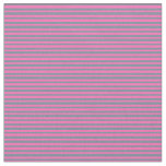 [ Thumbnail: Hot Pink & Light Slate Gray Colored Lines Fabric ]