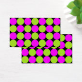 Hot Pink & Lime Green Polka Dots (Desk)