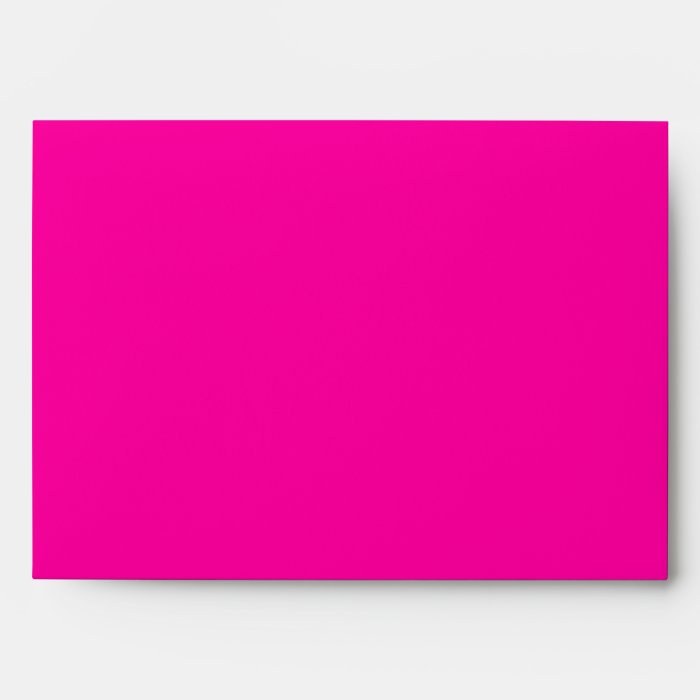 Hot Pink Linen Envelopes