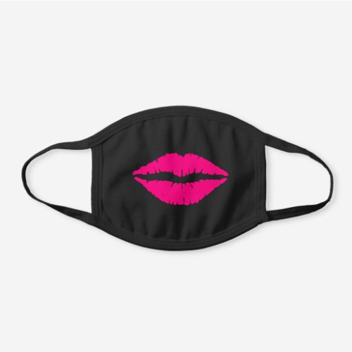 Hot Pink Lips Face Mask