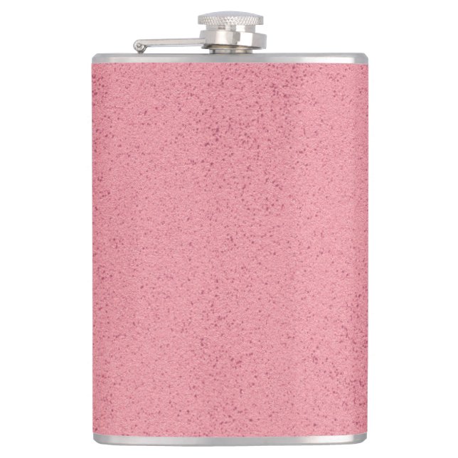 Hot Pink Mess Flask (Front)
