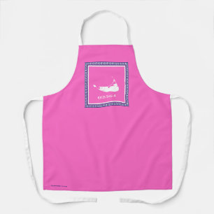 Hot Pink Nantucket (Sconset) Zip Code Apron