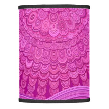 Hot Pink Ocean Mandala Lamp Shade by ZyddArt at Zazzle