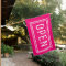 HOT PINK OPEN SIGN FLAG