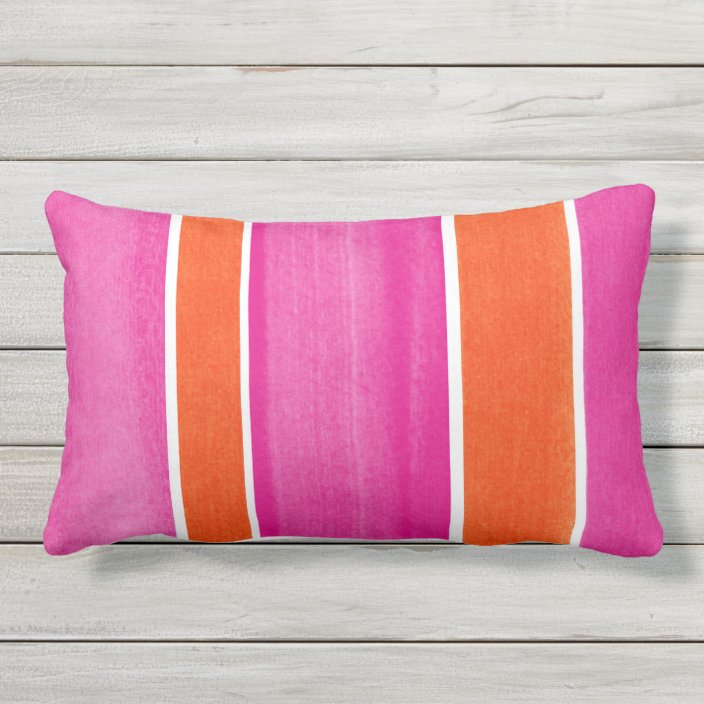 hot pink outdoor pillows