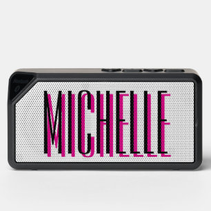 Hot Pink Personalized Bluetooth Speaker