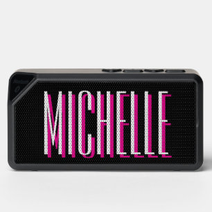 Hot Pink Personalized Bluetooth Speaker