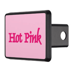 Hot Pink pink hitch cover receiver