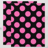 Hot Pink Polka Dots (Front/Back)