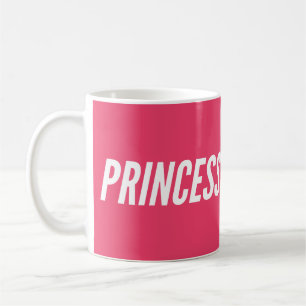 Hot Pink Princess Coffee Mug