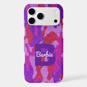 Hot Pink & Purple Glitter Camouflage Cam Outdoorsy iPhone 17 Pro Max Case