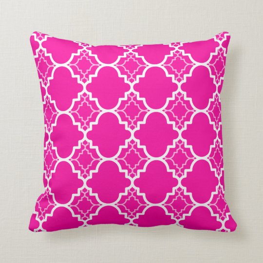 hot pink pillows