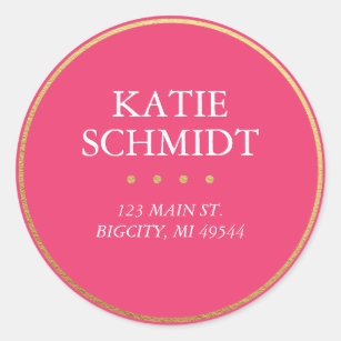 Hot Pink Stickers - 100% Satisfaction Guaranteed | Zazzle