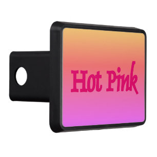 Hot Pink reverse hitch cover receiver