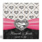 Hot Pink Rhinestone Look Heart Wedding Organizer