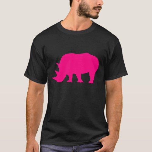 Hot Pink Rhino Shirt