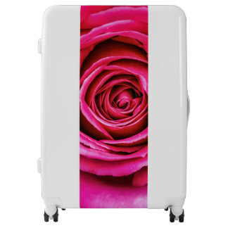 Hot Pink Rose Luggage