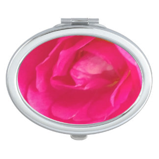 Hot Pink Rose Mirror