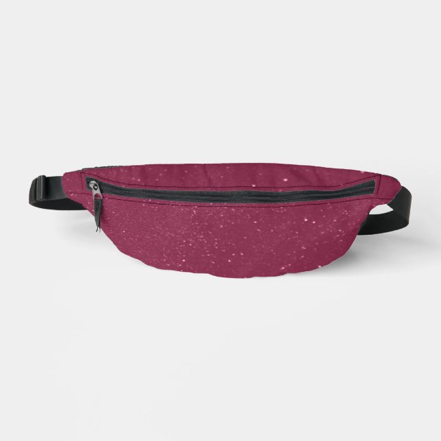 Hot Pink Sand Fanny Pack (Front)