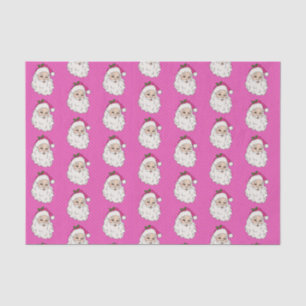 Hot Pink Santa Tissue Paper