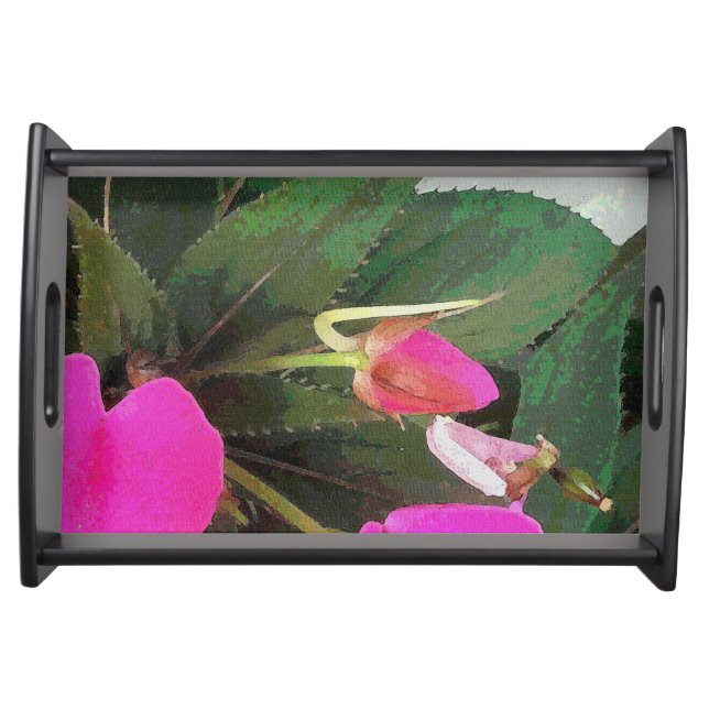 Hot Pink Serving Tray (Front)