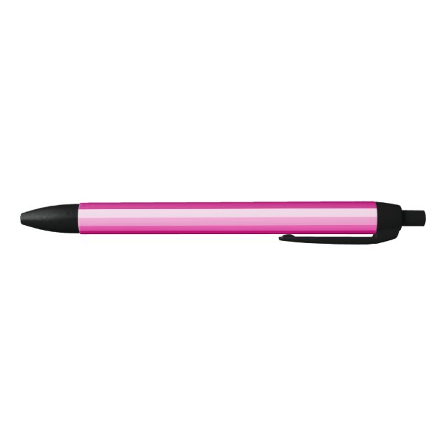 Hot pink shadow stripes pen (Bottom)