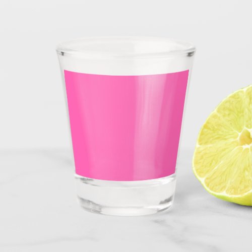 Hot Pink Shot Glass