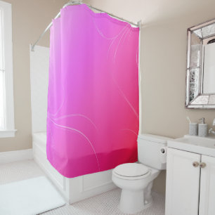 Hot Pink Shower Curtain