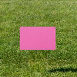 Hot Pink Sign