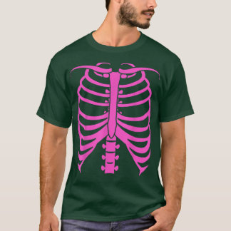 Hot Pink Skeleton Tshirt 
