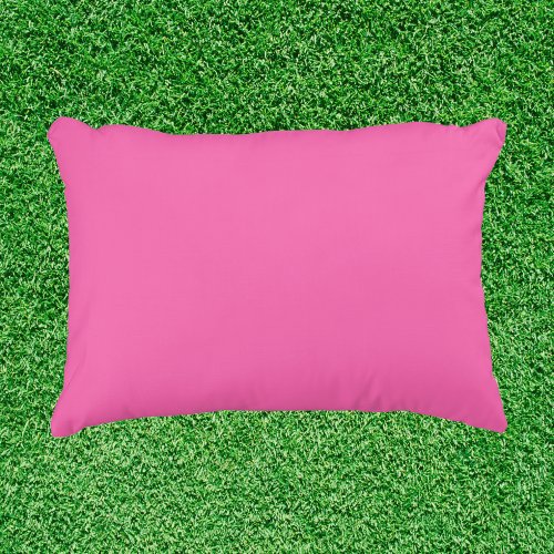 Hot Pink Solid Color Accent Pillow