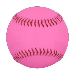 Hot Pink Solid Color Baseball