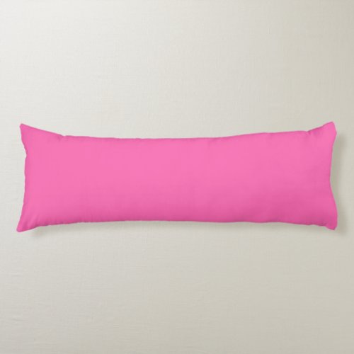 Hot Pink Solid Color Body Pillow