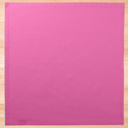 Hot Pink Solid Color Cloth Napkin