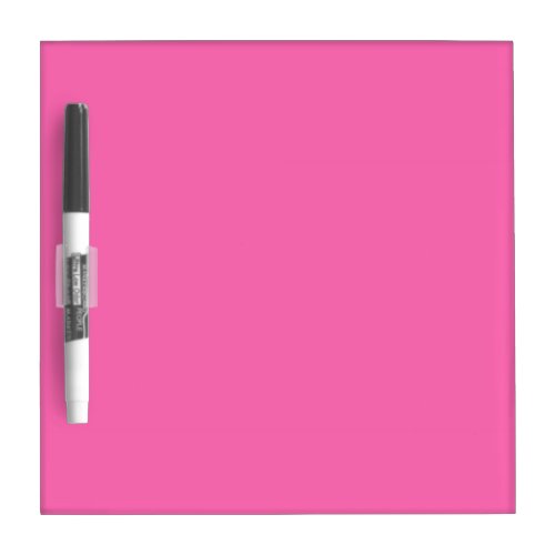 Hot Pink Solid Color Dry Erase Board
